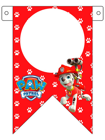 Banderines-Marshall-Paw-Patrol