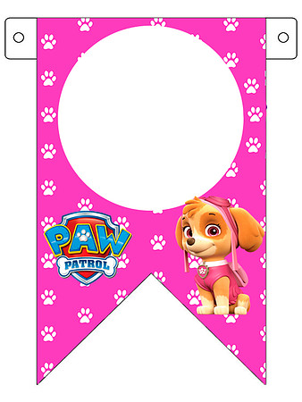 Banderines-Skye-Paw-Patrol