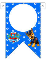 Banderines-Chase-Paw-Patrol